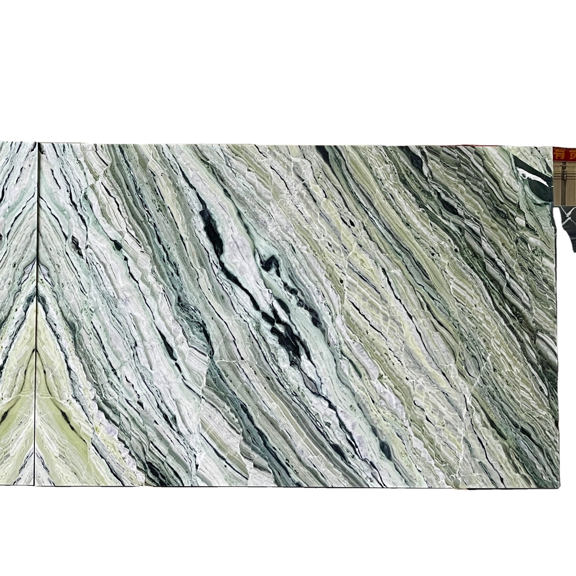 Natural marble green large slab high-quality luxury natural slate emerald texture marble slab