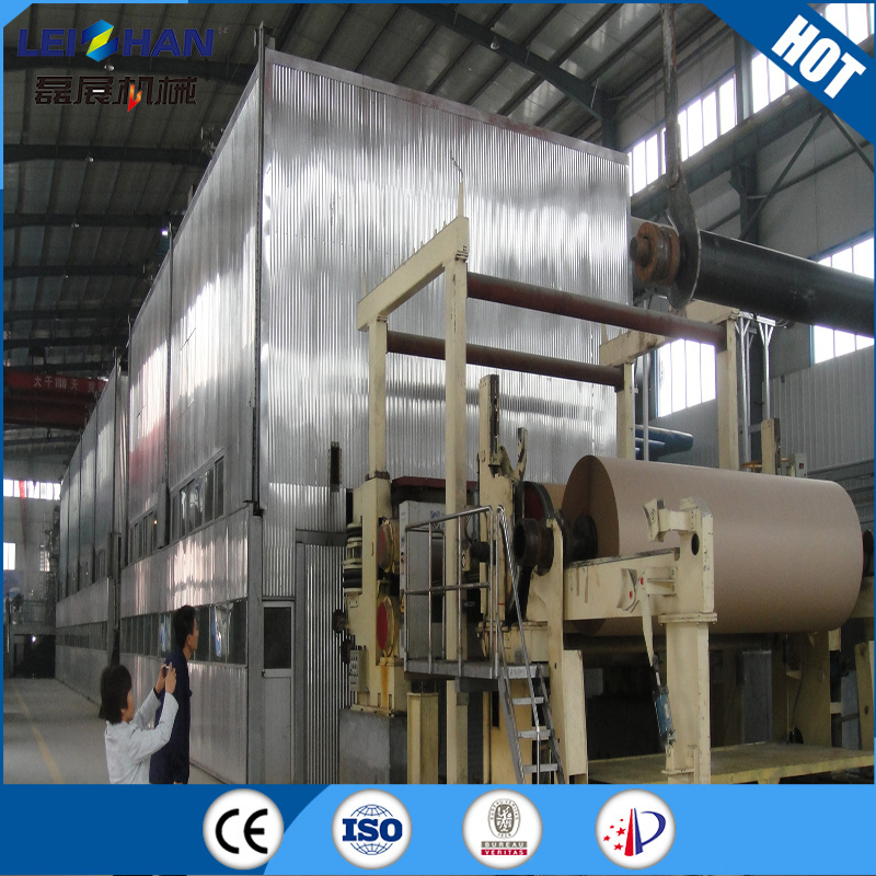 Waste Paper Recycling Machine Corrugated Cardboard Kraft Paper Machine in Paper Making Industry