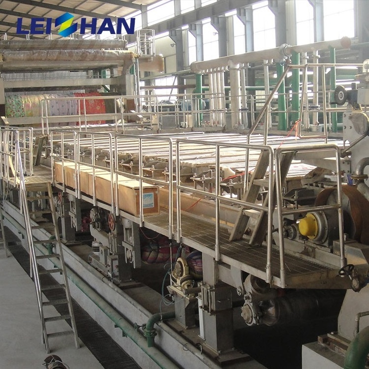 Price of Small Type Paper Mill Plant Waste Paper Recycling Machine Paper Making Equipment