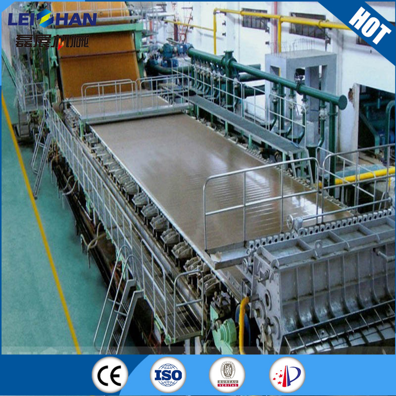 Waste Paper Recycling Machine Corrugated Cardboard Kraft Paper Machine in Paper Making Industry