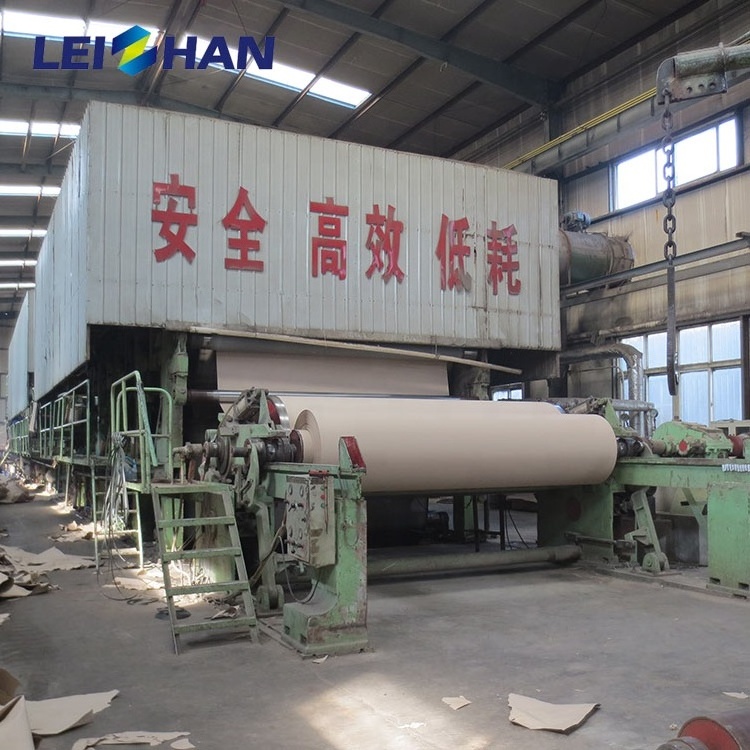 Paper Producing Plant Equipment For Waste Recycling Paper 30-40T/D