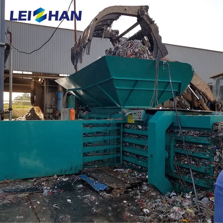 Waste Paper Baling Waste Carton Baler Press Machine