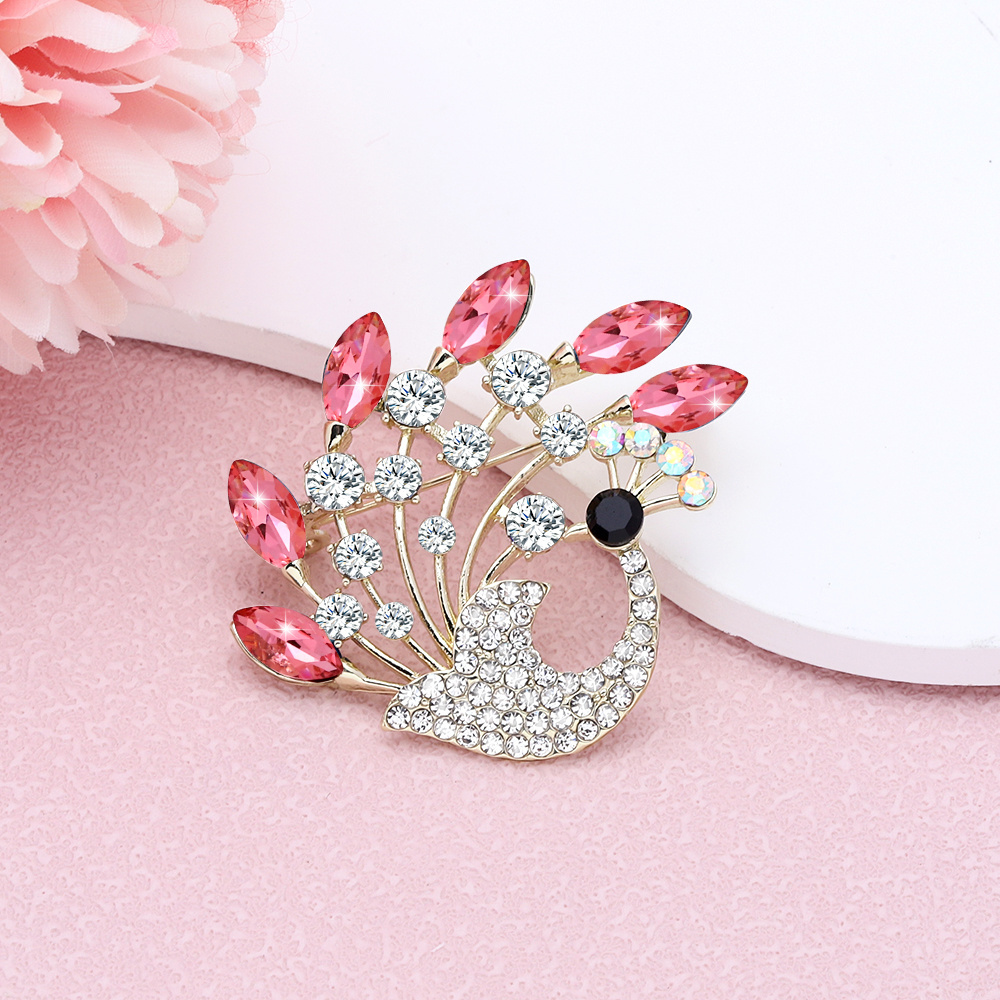 JXX Wholesale Popular Fashion Alloy Accessories Ladies Women Brooch Pin For Clothing Brooch