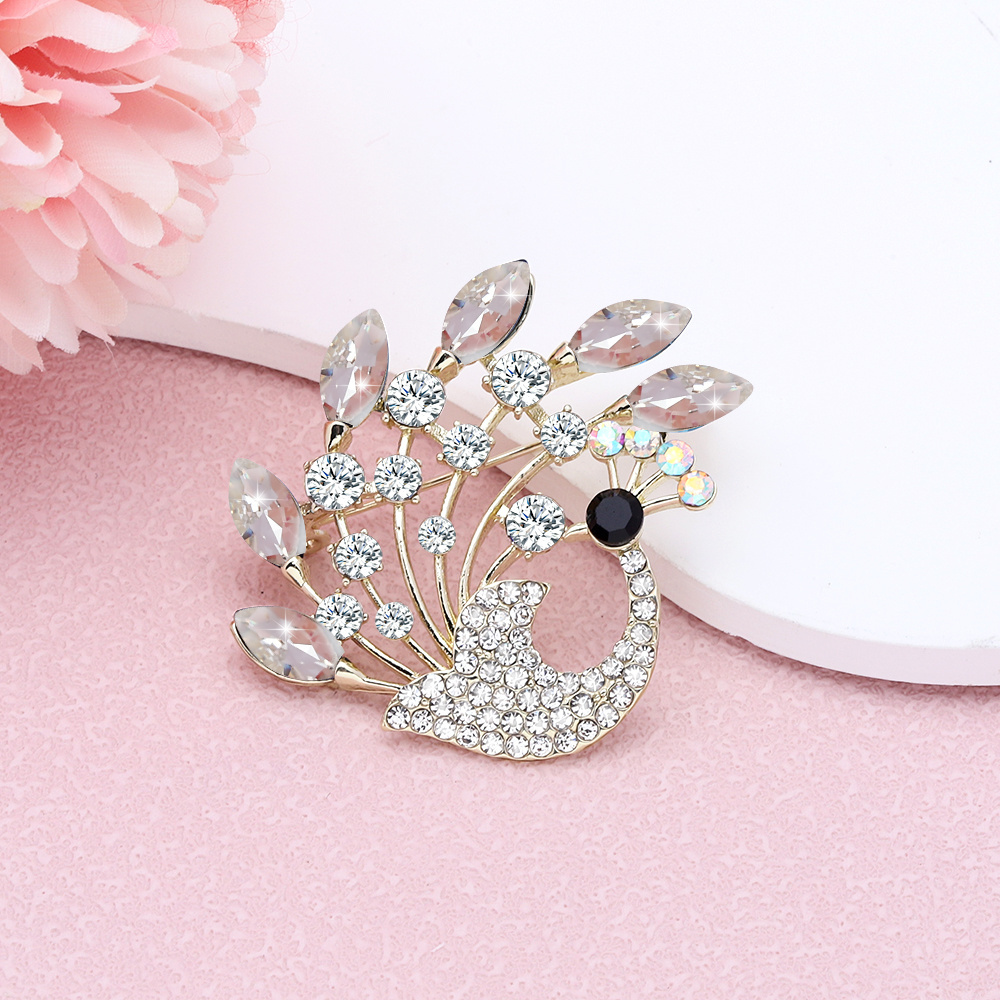 JXX Wholesale Popular Fashion Alloy Accessories Ladies Women Brooch Pin For Clothing Brooch