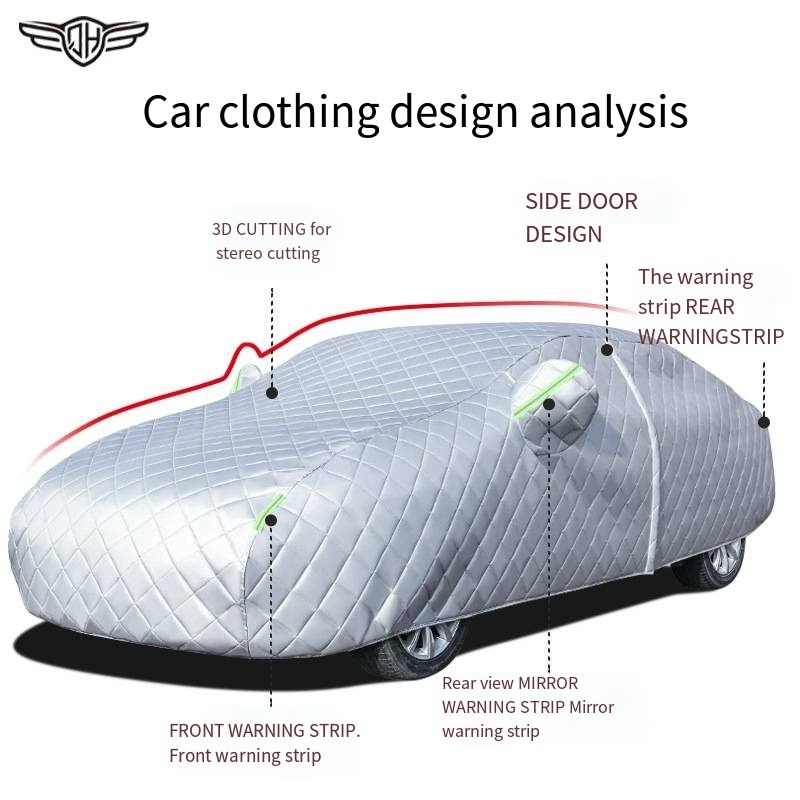 mazda car quilt full cover four seasons general thickened car clothing hail, rain, sun and heat insulation car cover