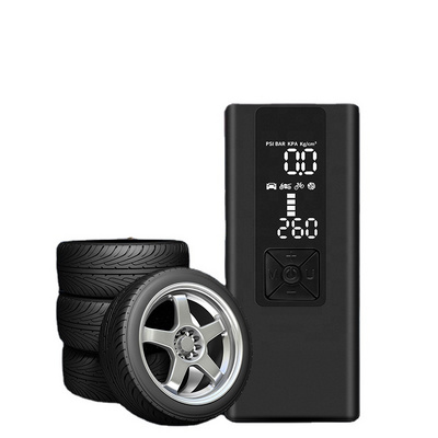 Smart Air Pump Preset Tire Pressure inflator Automatic Stop Rechargeable Battery Car 12v portable Air Tire Compressor  Inflator