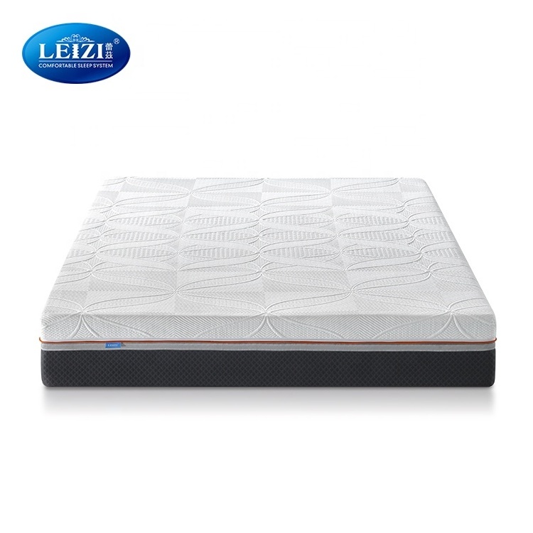 Orthopedic Roll Up Hybrid Spring King Size Cool Gel Latex Foam Bed guangdong Mattress In A Box