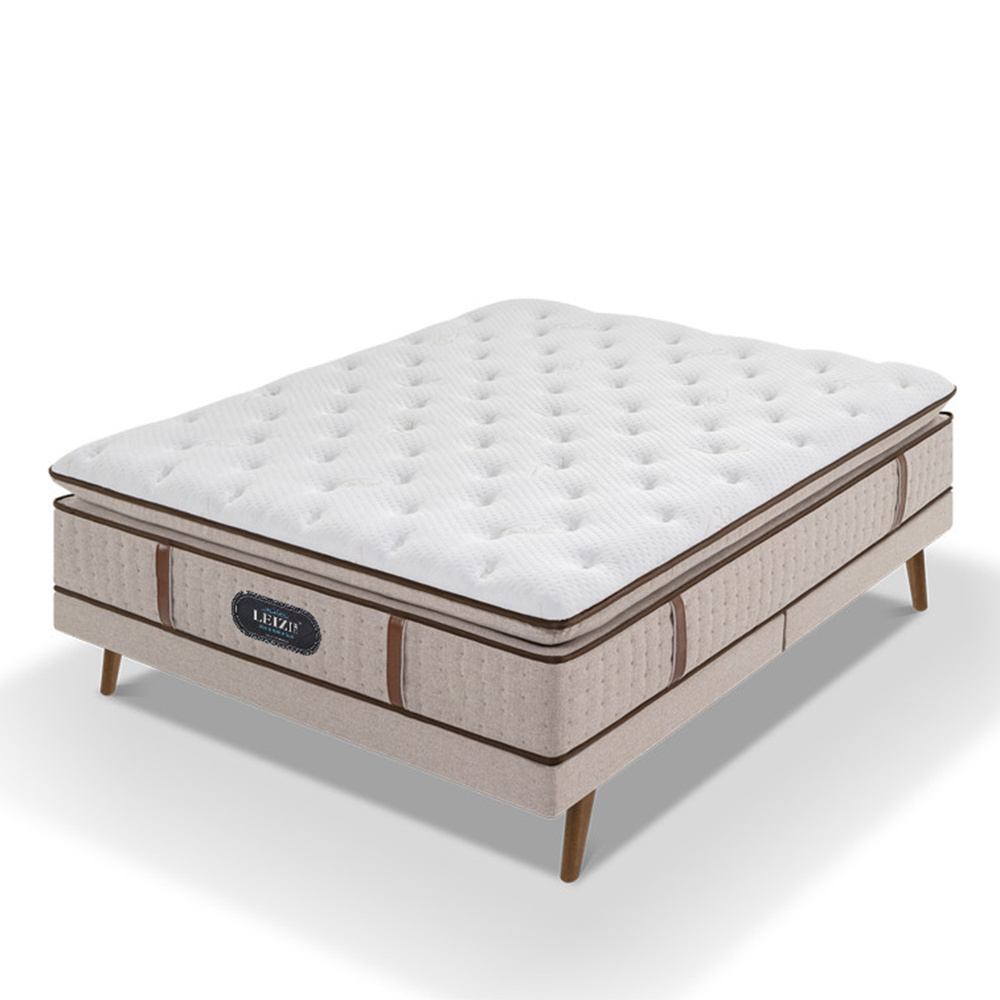 Sleeping queen size foam pocket spring compressible bed mattress wholesale suppliers