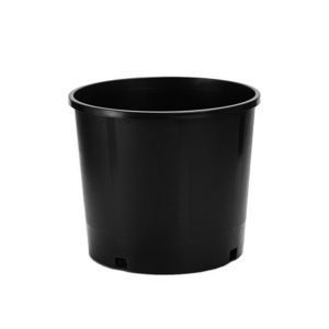 PP 1/2/3/4/5/7/10/15/20/25 Gallon Pot Supply Plastic Black Garden and Nursery Pots for Plant Seed