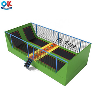 OK Playground Play Center Area Slam Dunk Basketball Custom Dodgeball Trampoline