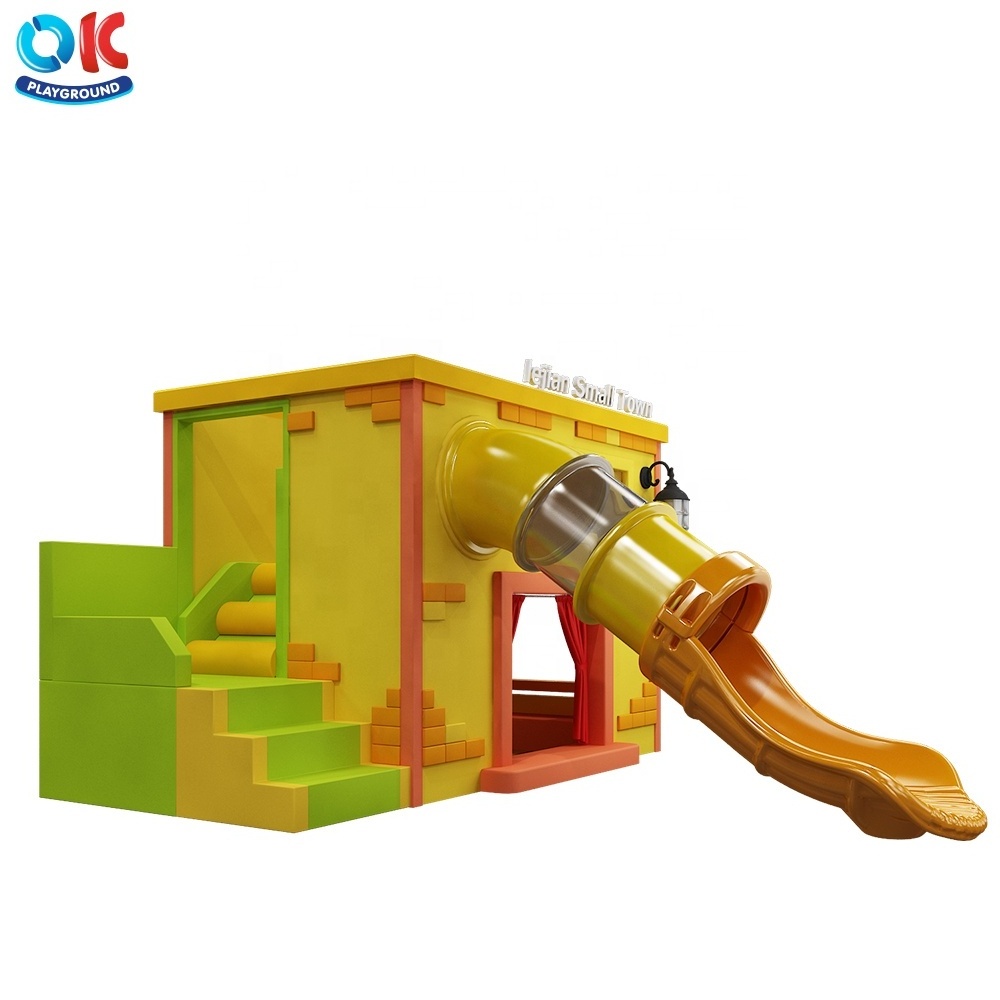 OK Playground kids soft  Indoor playhouse with slide