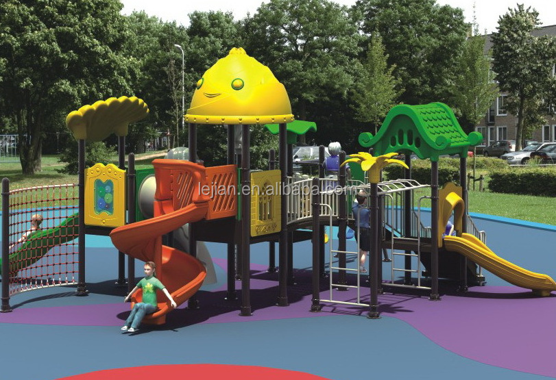 Swing sets best-selling feature nice wood plastic composite playground