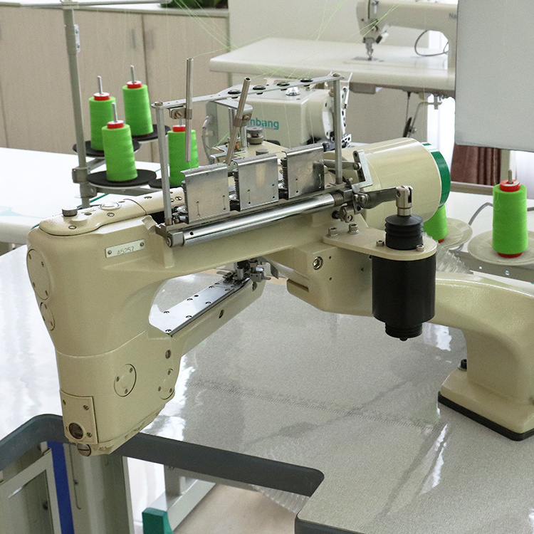 China Made Special Cylinder Bed Industrial Multineedle Sewing Machine High-class Table Stand