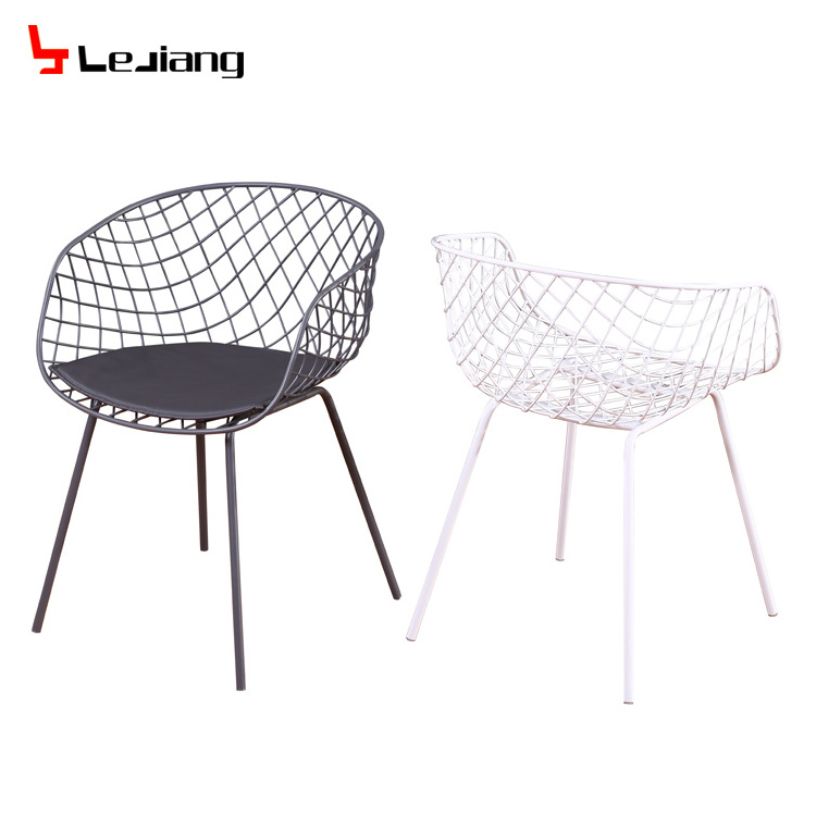 Free Sample Gold Metal Warren Platner Dining Cafe Mesh Outdoor Iron Modern United States Legs Throne Round Wire Chair