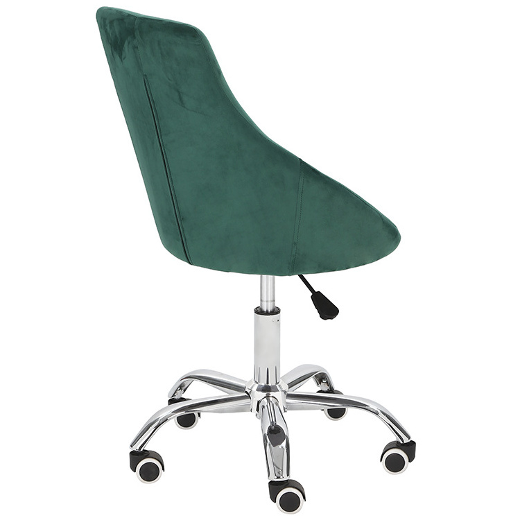 Free Sample Comfortable White Swivel Steelcase Boss Luxury Furniture Computer Steel Office Chair With Spring