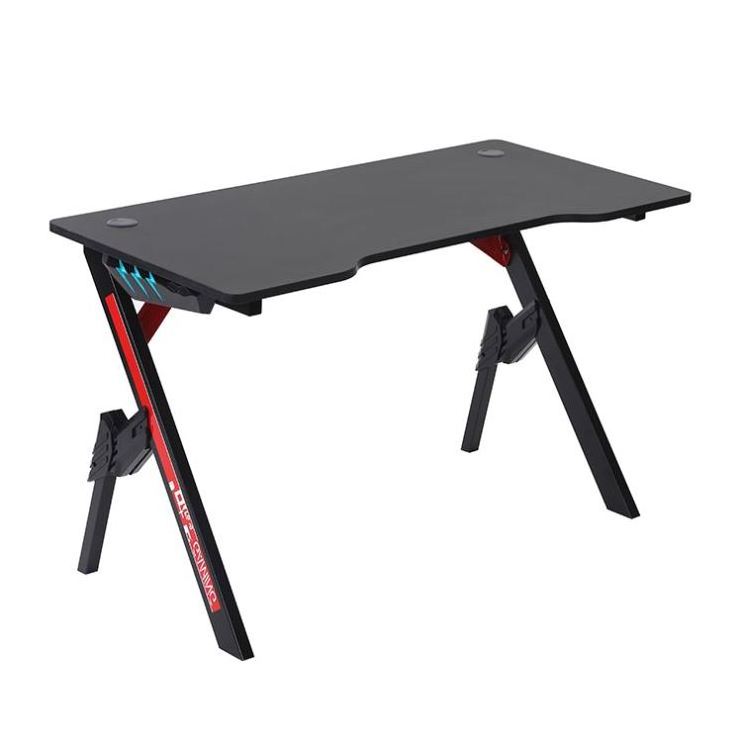 Saitu Hot Sale Gamer Computer Desk E-Sports Racing Style Black Home Office Mesas Gaming Desk Table For Gamer