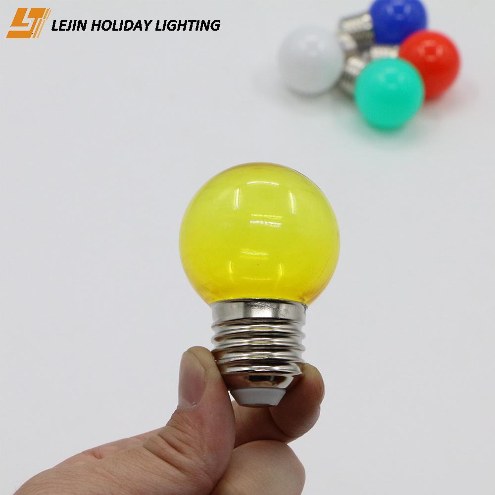 Manufacturers promote G45 LED bulbs with shatterproof durable decorative LED bulbs