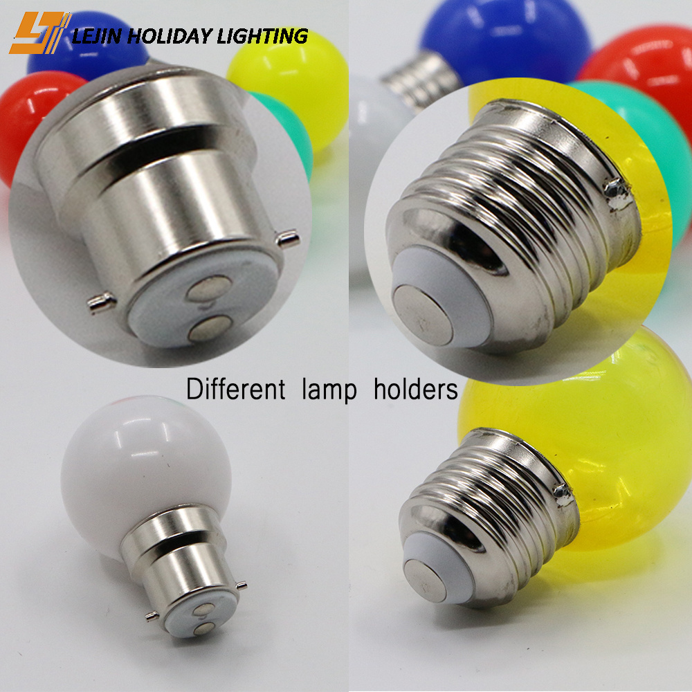 Manufacturers promote G45 LED bulbs with shatterproof durable decorative LED bulbs