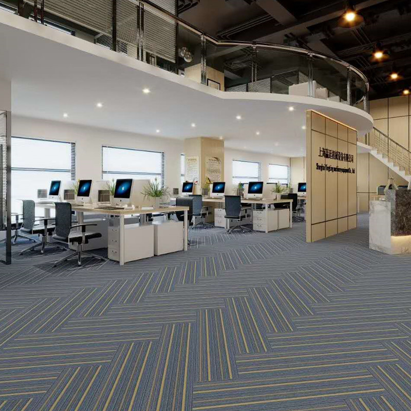 PVC Backing Carpet Tiles for Office Square Carpet