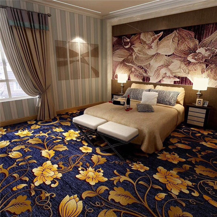 Wholesale cut pile broadloom pp wilton carpet rug for hotel corridor carpet rug /guestroom /banquet hall carpet from china