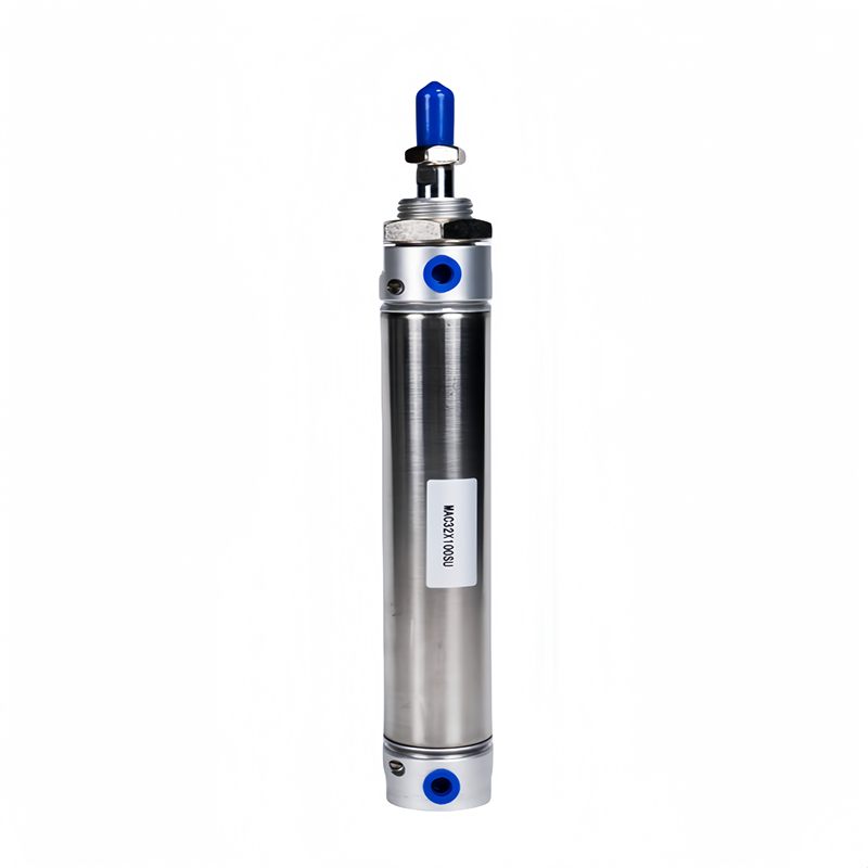 High Quality Stainless Steel Mini Pneumatic Cylinder MA Series Double Acting Piston Mini Air Cylinder