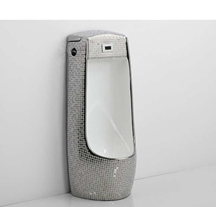 Moden Sliver Cheap bathroom Floor Standing Ceramic Sanitary Ware Urinal Men Ceramic Urinal