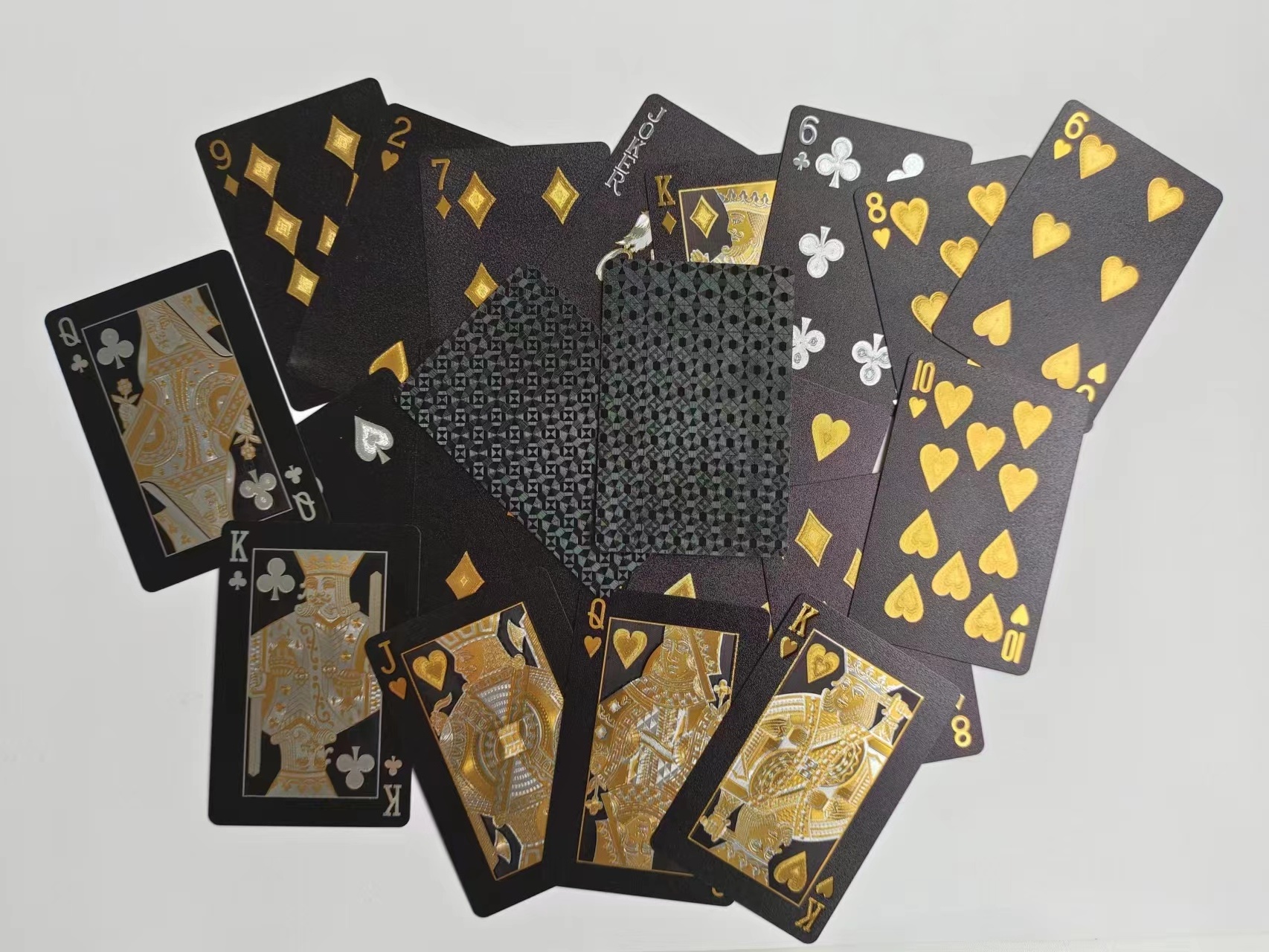 Poker Card High Tarot Cardsck Playing Catarot Plastic Empty Tarot Cardsting Clearly Playing Card Deckx Plastic PVC Empty 16 Pcs