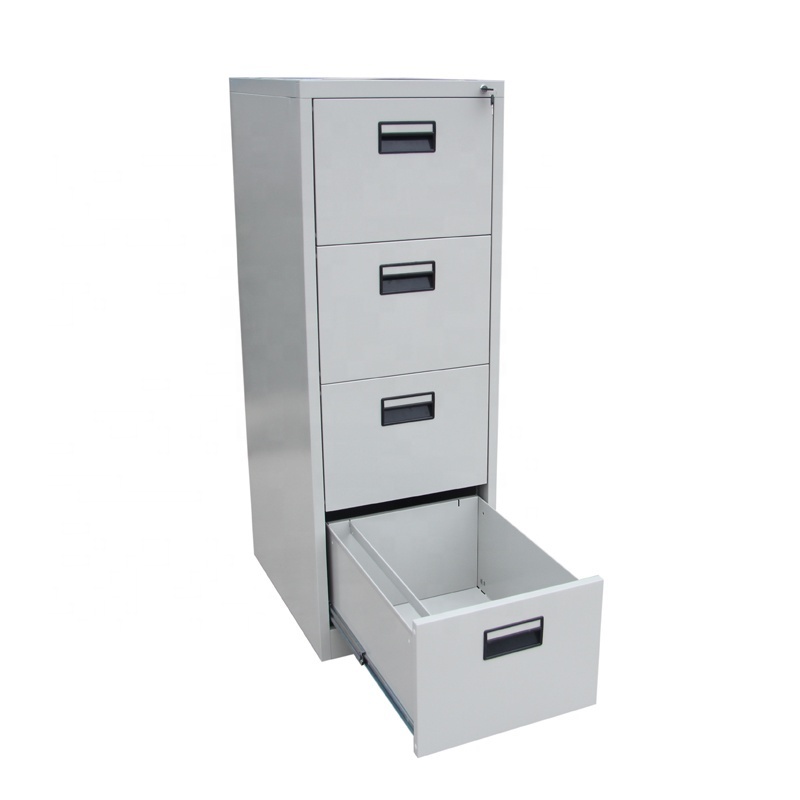 LEKEN Cheap Kd Structure 4 drawer Metal Filing Cabinet Steel Cheap Vertical Filing Cabinet