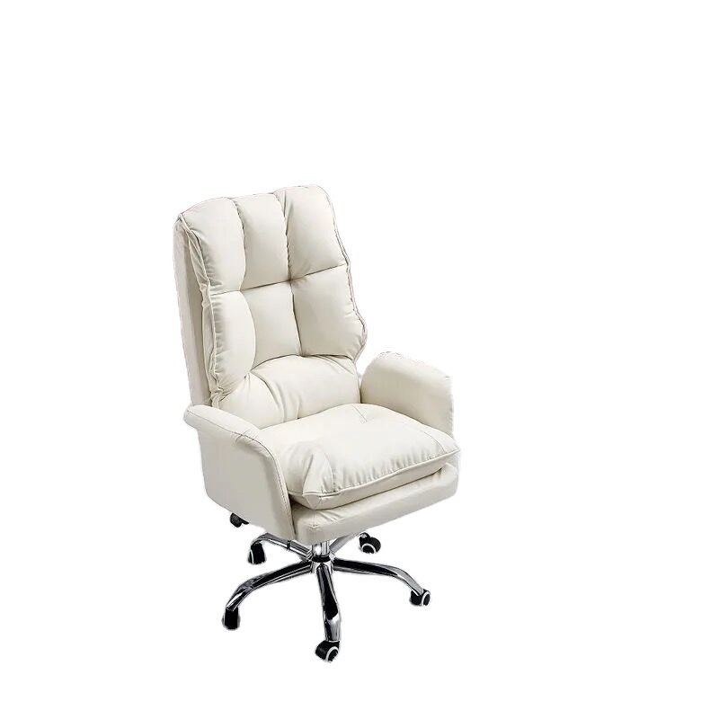 Lovely Girls Office Chairs With Wheels Ergonomic Gaming Chair PU Material Comfortable seat Home office bedroom