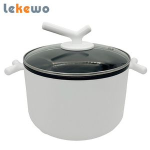 Hot Sales Kitchen Appliance 600W 2L Cooking Noodle Pot Multi Function Household Electric Caldron