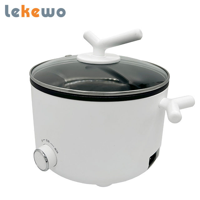 Hot Sales Kitchen Appliance 600W 2L Cooking Noodle Pot Multi Function Household Electric Caldron