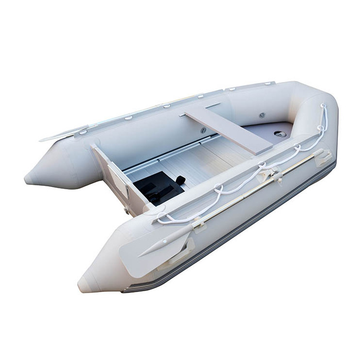 Hot Selling CE Inflatable Fishing Boat Kayak Canoeing with Paddles and Pump for Sale