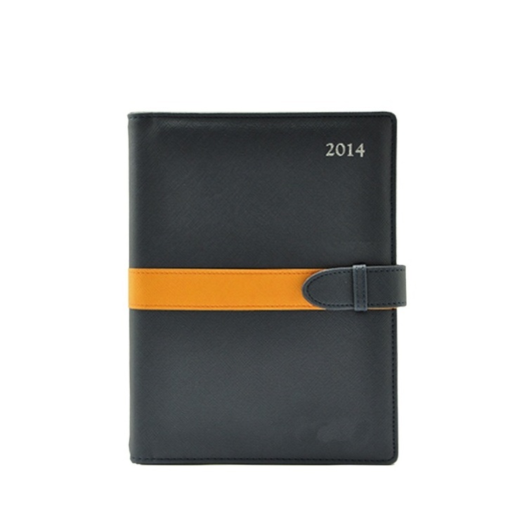 2024 customized printing agenda notebook personalized leather agenda acid-free paper agenda printing