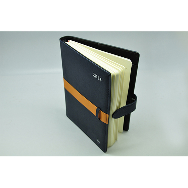 2024 customized printing agenda notebook personalized leather agenda acid-free paper agenda printing