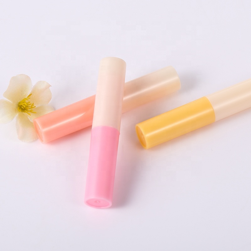 mini diy transparent lid plastic lip balm empty chapstick lipstick container lip balm tubes for diy lipstick, homemade lip balm