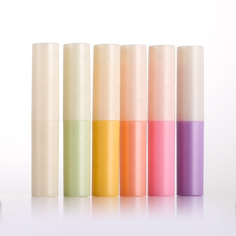 mini diy transparent lid plastic lip balm empty chapstick lipstick container lip balm tubes for diy lipstick, homemade lip balm