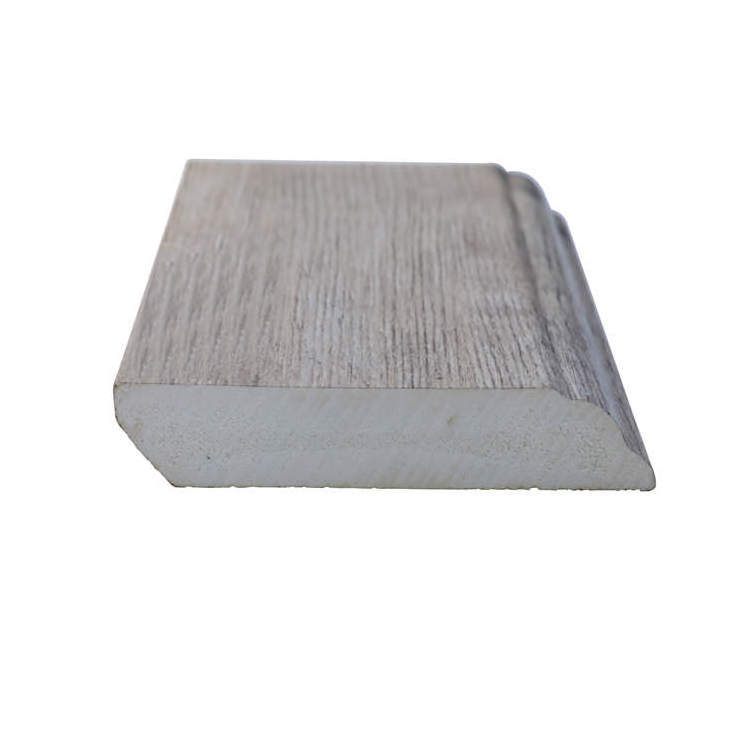 European Stone Plastic School Yellow Flooring Tiles Accessories Skirting Board Cover Wpc Skirting