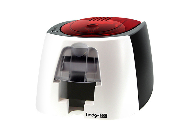 Cheapest small desktop printer Evolis Badgy200 Single Side Color Sublimation plastic PVC ID Card Printer