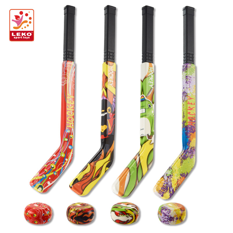 Hot Sale PU foam Hockey stick hockey bat for kid deluxe hockey set