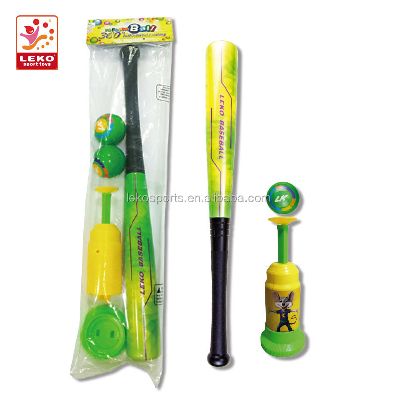 Soft pu foam balls catapult baseball set automatic launcher baseball bat toys for Children