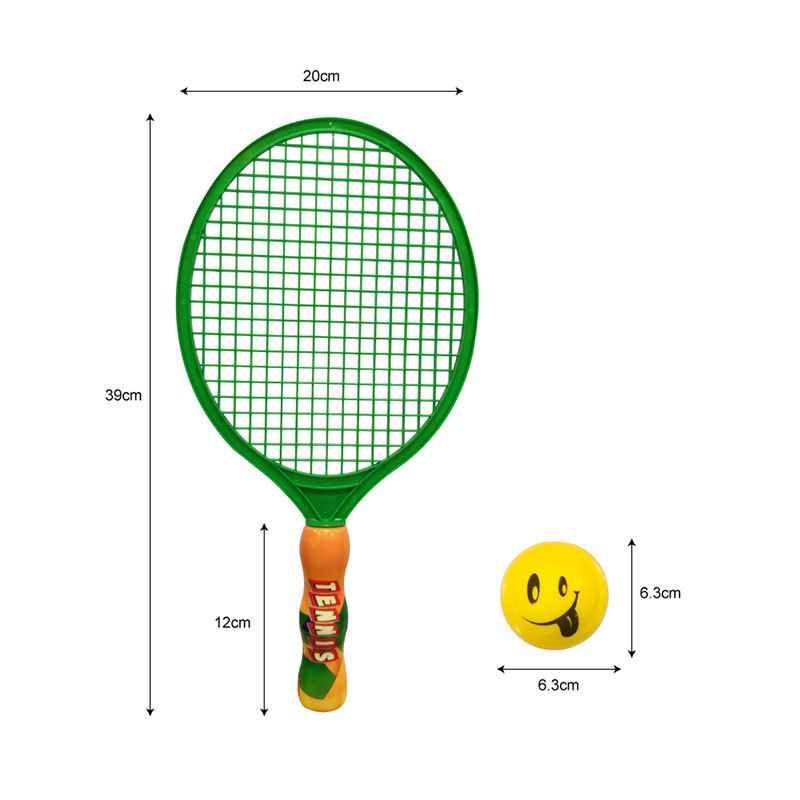 Hot sale Indoor sports toy kids tennis racket toy with 3 balls