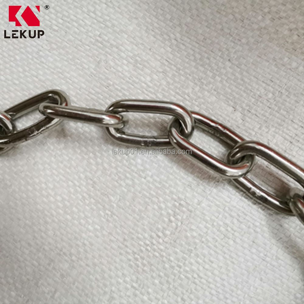 Rust Proof Coil Chain Heavy Duty Welded Links Chain Korean Stainless Steel Chain Link