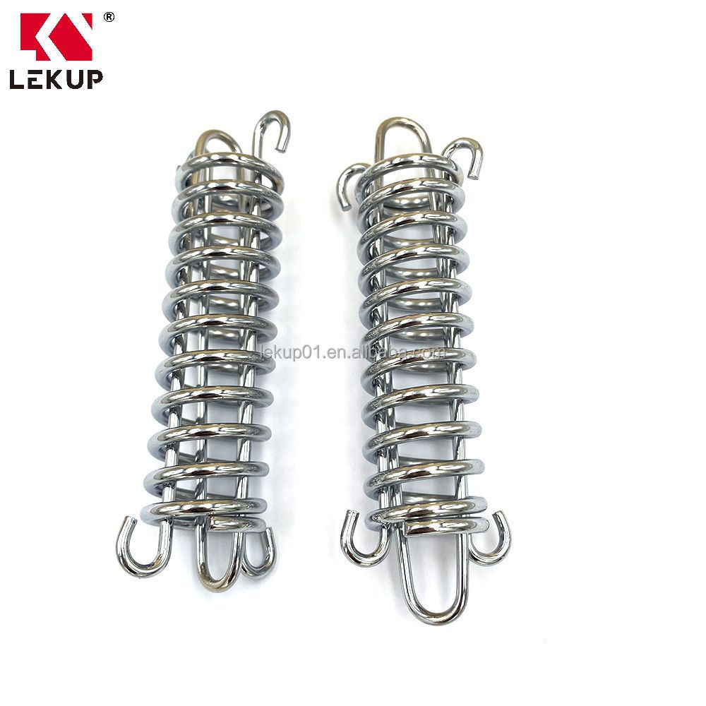 Tent Rope Buckles Warehouse Camping Rope Buckle Spring Hook Clasp 304 Stainless Steel Rope Awning Fixed Buckle Spring Hook