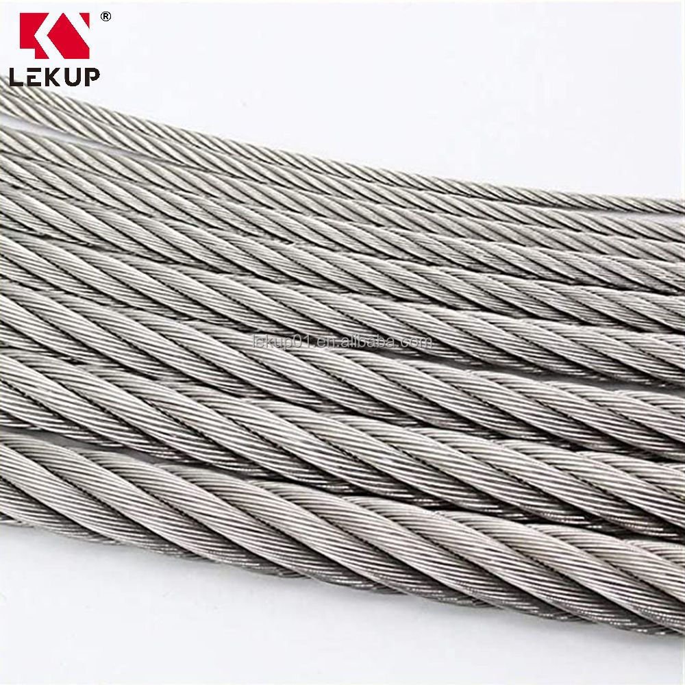 600ft 7x7 T316 Stainless Steel Cable 1/8