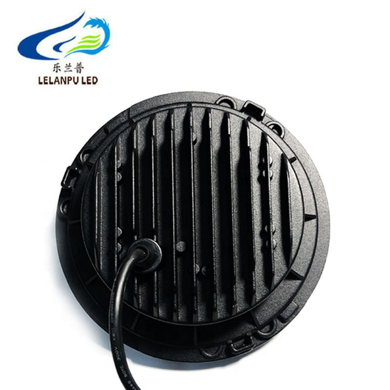 LELANPU Car Parts 7 Inch Round With Angel Eyes 12V 24V 30W Waterproof Jeeps Light  Work Light  Jeeps 4*4