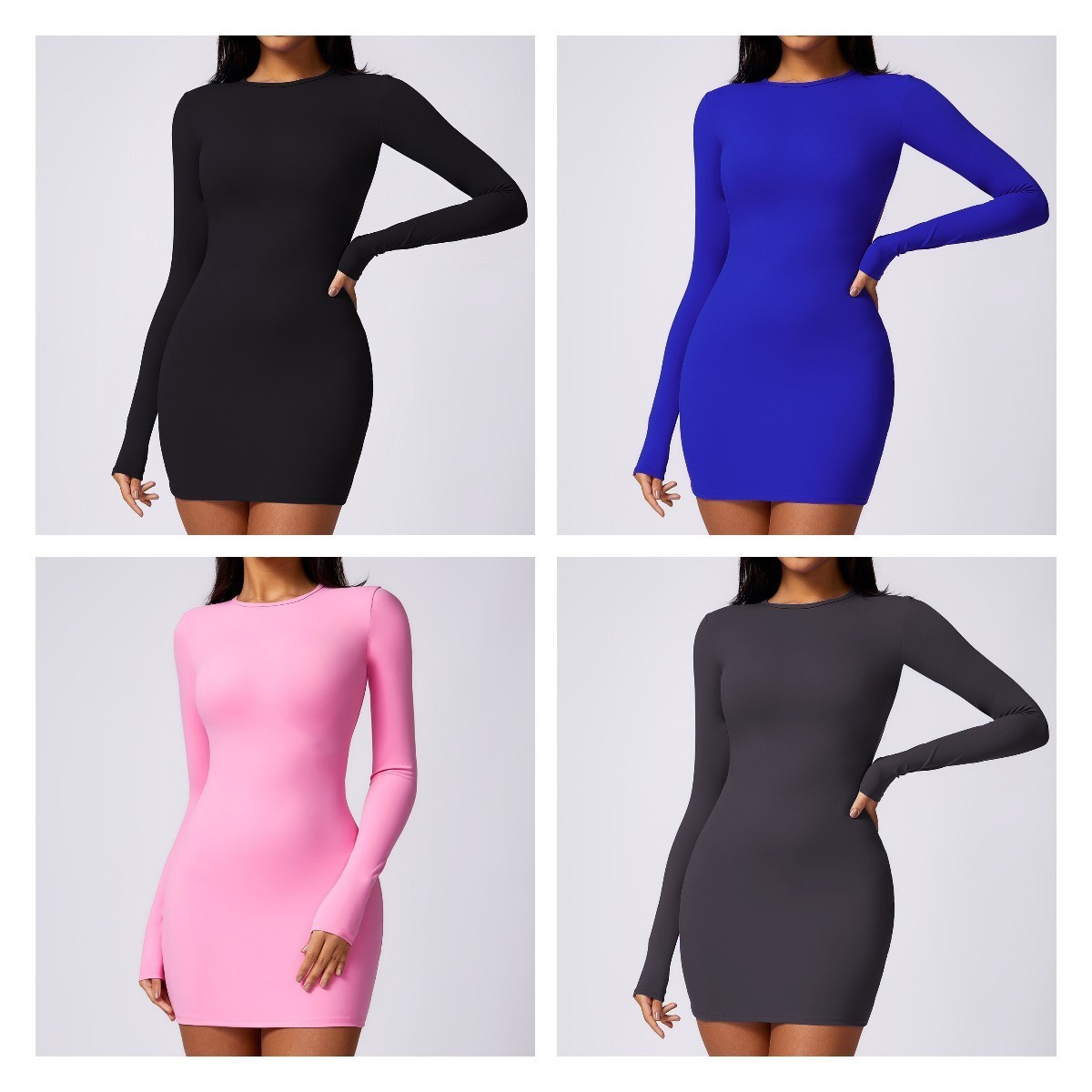 YISHENHON Wholesale Long Sleeved Open Back Yoga Jumpsuits For Women Sexy Sports Romper Playsuits Out One Piece Active Bodysuit