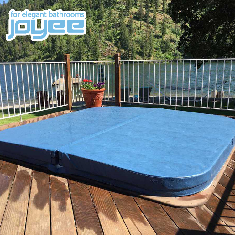 LELESPA Hot Sale PU Customizable Hot Tubs Spa Covers Jakuzii Waterproof Outdoor Swim Spa Insulation Cover