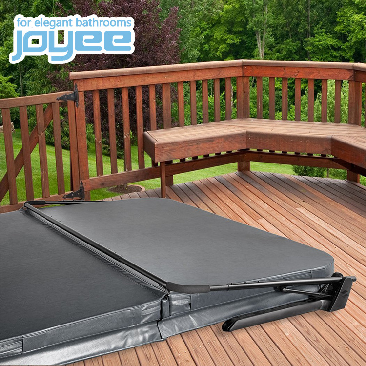 LELESPA Hot Sale PU Customizable Hot Tubs Spa Covers Jakuzii Waterproof Outdoor Swim Spa Insulation Cover