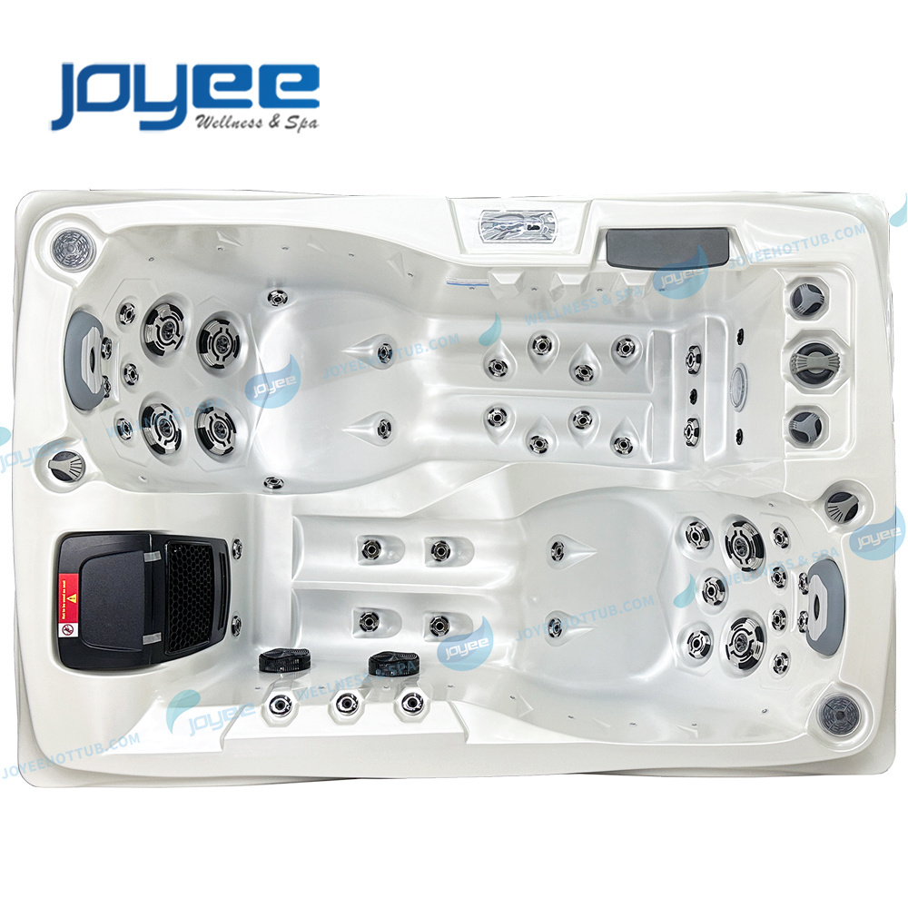 JOYEE 2 persons couple outdoor hot tub hot tubs and jaccuzzi outdoor square hydro massage spa tub new design japan massage spa