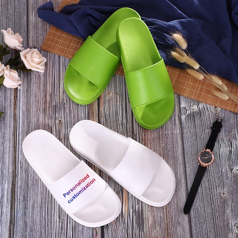 Breathable waterproof quick drying flipflops slipper pu sole slippers